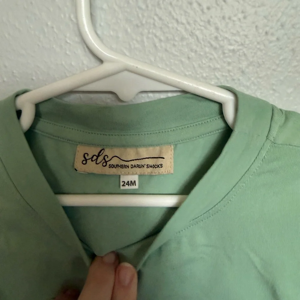 southern darlin smocks mint green